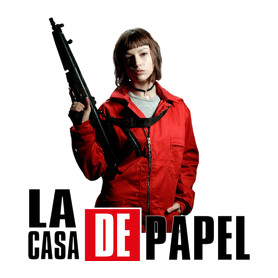 La casa de papel art-Női atléta