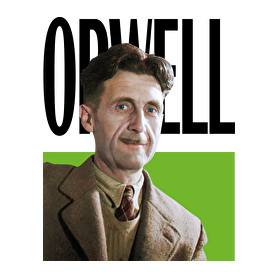 Orwell - Önarckép-Férfi hosszú ujjú póló