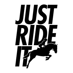 Just Ride It-Férfi hosszú ujjú póló