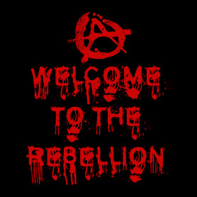 Welcome To The Rebellion-Férfi hosszú ujjú póló