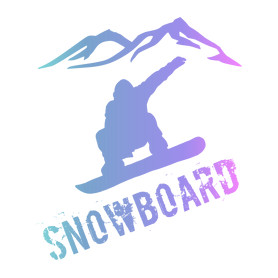 snowboard -Férfi hosszú ujjú póló