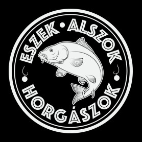 EszekAlszokHorgaszokFeher-06-Férfi hosszú ujjú póló