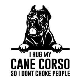 Cane Corso hug-Férfi hosszú ujjú póló