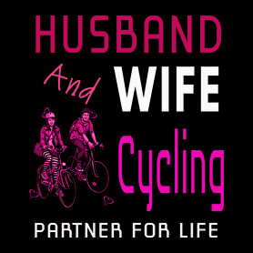 HUSBAND AND WIFE-Cycling-Férfi hosszú ujjú póló