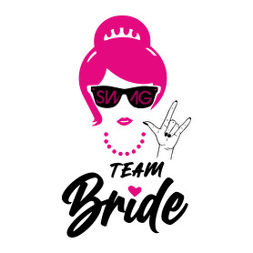 Team Bride 3-Férfi hosszú ujjú póló