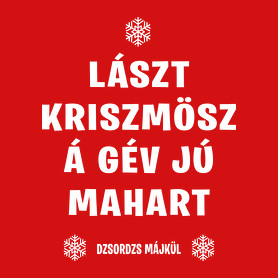 Last Christmas-Férfi hosszú ujjú póló