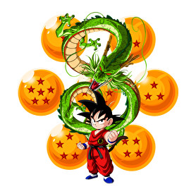 Son Goku-Férfi hosszú ujjú póló