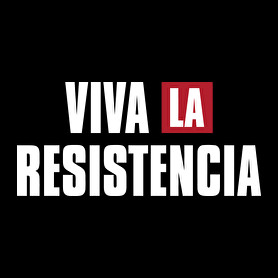 Viva la resistencia-Férfi hosszú ujjú póló