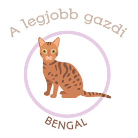 A legjobb gazdi - Bengal-Férfi hosszú ujjú póló