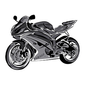 yamaha r6-Férfi hosszú ujjú póló