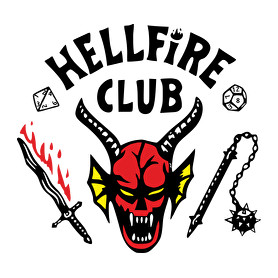 Hellfire Club-Férfi hosszú ujjú póló