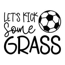 Let's kick some grass-Férfi hosszú ujjú póló