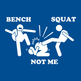 Bench - squat - not me-Férfi hosszú ujjú póló