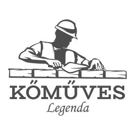 Kőműves legenda-Férfi hosszú ujjú póló