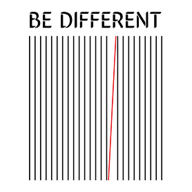 Be different-Férfi hosszú ujjú póló