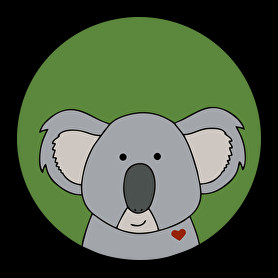 Koala-Férfi hosszú ujjú póló