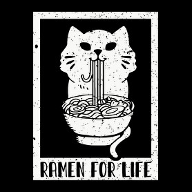 Ramen for life-Férfi hosszú ujjú póló