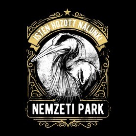 Nemzeti Park-Férfi hosszú ujjú póló