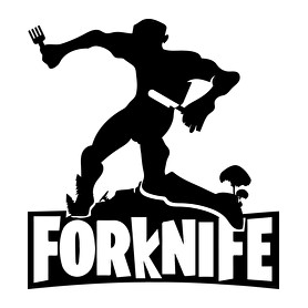 fortnite forknife-Férfi hosszú ujjú póló