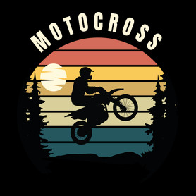 Motocross-Férfi hosszú ujjú póló