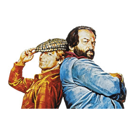 Bud Spencer and Terence Hill-Férfi hosszú ujjú póló