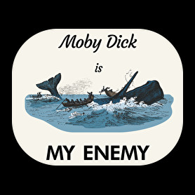 Moby Dick is my enemy-Férfi hosszú ujjú póló