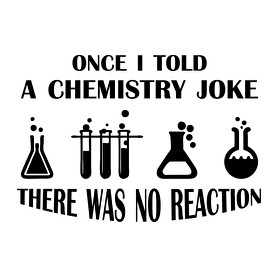 Chemistry joke (black)-Férfi hosszú ujjú póló