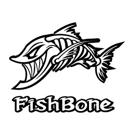 Fishbone 1 fehér-Férfi hosszú ujjú póló