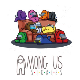 Among us stories - crewmates -Férfi hosszú ujjú póló