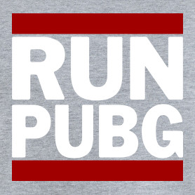 RUN PUBG-Férfi hosszú ujjú póló