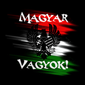 magyar vagyok minta-Férfi hosszú ujjú póló