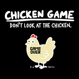 CHICKEN GAME -Férfi hosszú ujjú póló