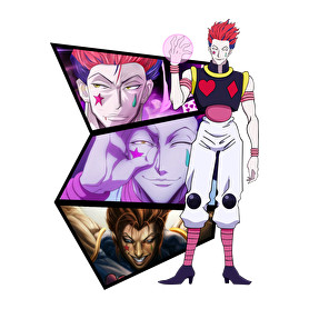 Hisoka - Hunter x Hunter-Férfi hosszú ujjú póló