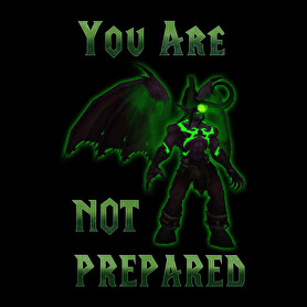 You Are Not Prepared-Férfi hosszú ujjú póló