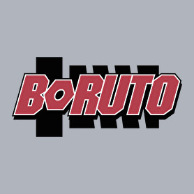 BORUTO logo-Férfi hosszú ujjú póló