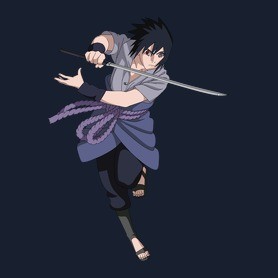 Sasuke-Férfi hosszú ujjú póló