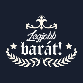 Legjobb barát-Férfi hosszú ujjú póló