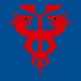 FMA logo-Férfi hosszú ujjú póló