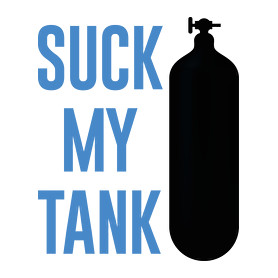 Suck my tank - Búvárkodás-Sportzsák, Tornazsák