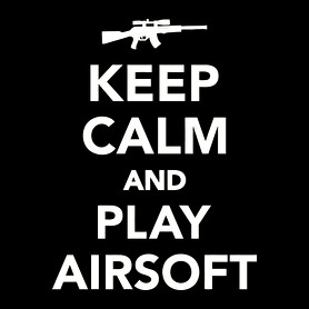 Keep calm and airsoft!-Sportzsák, Tornazsák