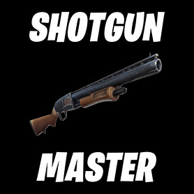 Shotgun Master - Fortnite (Fehér)-Sportzsák, Tornazsák