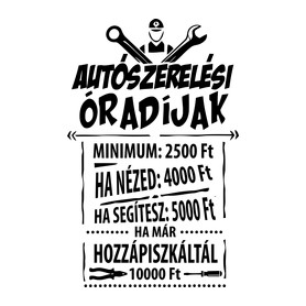 Autószerelés óradíjak-Sportzsák, Tornazsák