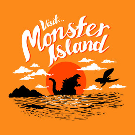 Visit Monster Island-Sportzsák, Tornazsák