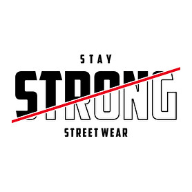 Stay Strong Street Wear-Férfi atléta