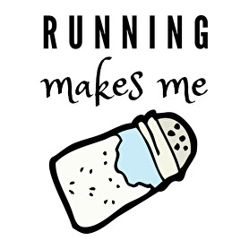 Running makes me salty-Férfi atléta