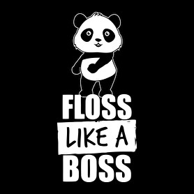 Floss táncos panda-Férfi atléta