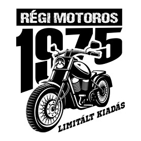 Régi motoros-Egyedi évszámmal-Férfi atléta