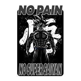 no pain no super saiyan -Férfi atléta