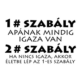 Apa szabályai-Férfi atléta