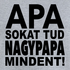 Apa sokat tud, nagypapa mindent!-Férfi atléta